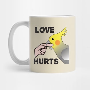 Love Hurts - Cockatiel Male Mug